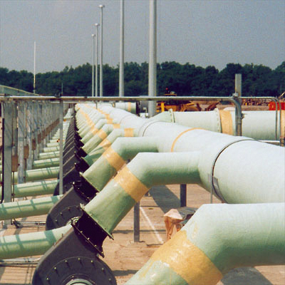 Industrial Fiberglass Duct Work