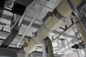 Fiberglass Odor Control Duct Work Fiberglass Odor Control Duct Work